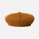 Back view of Kangol Bamboo Jax Beret showing seamless knit construction