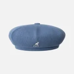Kangol Hat Bamboo Jax Beret DEnim Blue