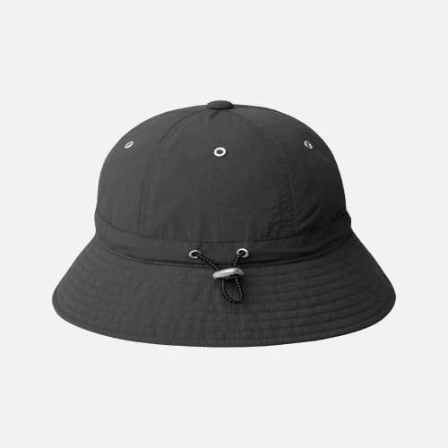 Back view of Kangol Hat Black Park Life Casual with adjustable strap detail