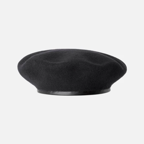 Kangol Hat Monty Wool Beret Black