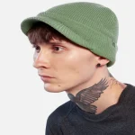 Kangol Hat Sliced Peak Beanie Side View