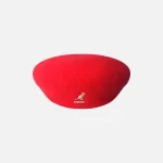 Kangol Hat Wool Red Flat Cap Back View
