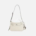 Kangol Luna Leather Cross Bag White