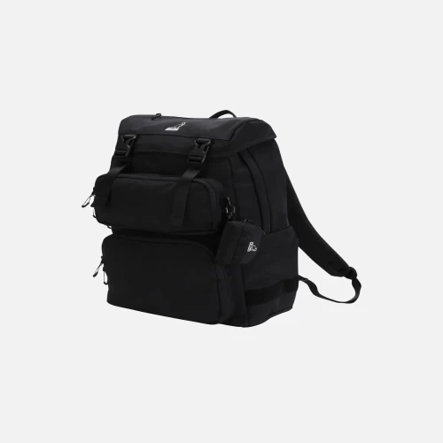 Kangol Squad Backpack front view washed nylon street backpack design