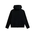 Back view of Kangol Thomas Tech Knit Hoodie showing structured athletic fit