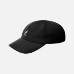 Front view of Kangol Tropic™ Ventair Black Spacecap