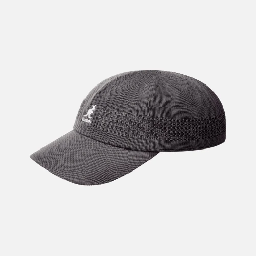 Front view of Kangol Tropic™ Ventair Charcoal Spacecap