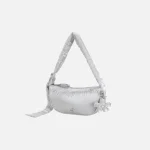 Kangol WD Puffer Round Cross Bag front view quilted round crossbody bag