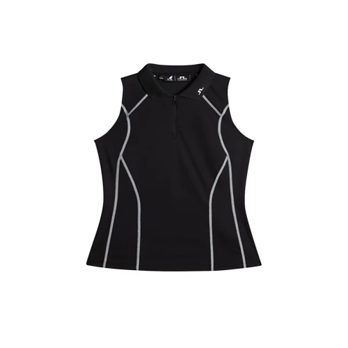 Front view of Kangol x J.Lindeberg Emmie Black Top