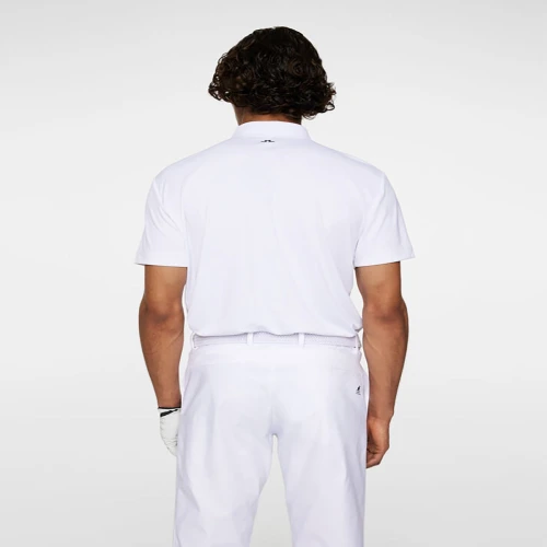Kangol x J.Lindeberg Jason Polo White Shirt Back