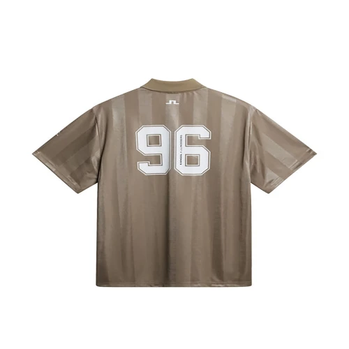 Kangol x J.Lindeberg Paul Football Vintage Khaki Jersey Back