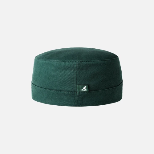 Kangol Cotton Green Twill Army Cap Back